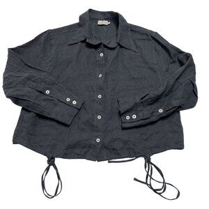 Deiji Studios Hem Shirt in Ink